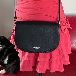 Kate Spade Elegant Black Crossbody Bag